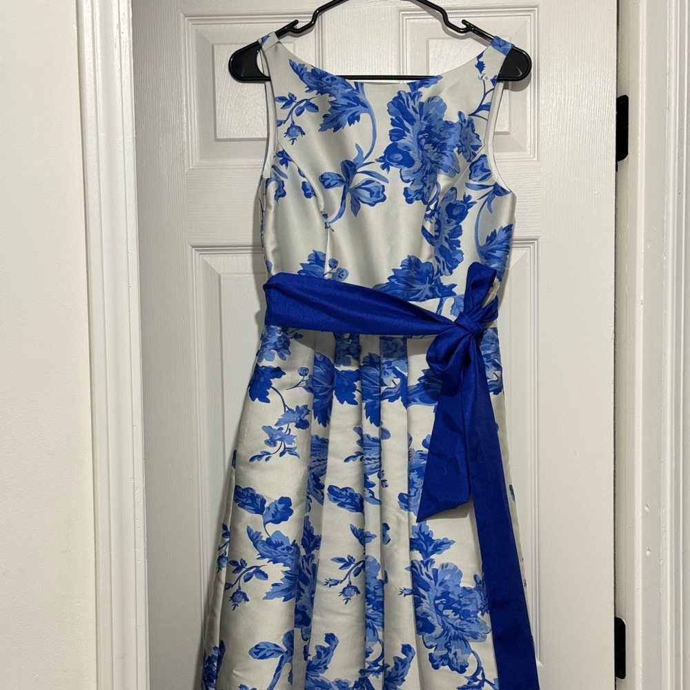 Eliza j floral prom, wedding guest dress size 6